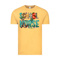 Vintage Mustard school nurse Vintage Tee - texasbilliewilder