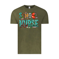 Vintage Olive school nurse Vintage Tee - texasbilliewilder
