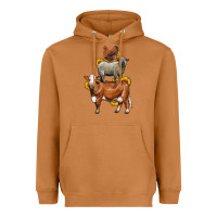 Meerkat farm animals stack Heavyweight Hoodie - LillyAllenDesigns