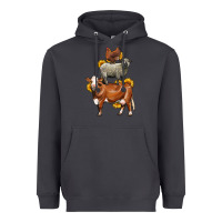 Smoke farm animals stack Heavyweight Hoodie - LillyAllenDesigns