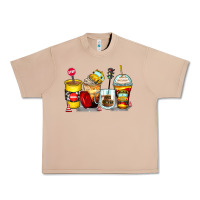 Burro bus driver coffee cups Urban Heavy Tee - Zillion Design Studio