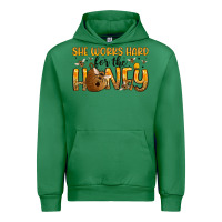 Emerald she works hard for the honey Urban Hoodie - Artiststas