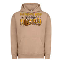 Pigment Burro she works hard for the honey Urban Hoodie - Artiststas