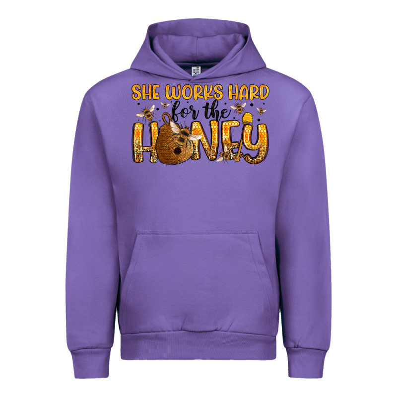 She Works Hard For The Honey Urban Hoodie by Artiststas | Teevron