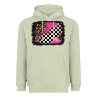 Matcha racing leopard background Heavyweight Hoodie - Jasminsmagicworld