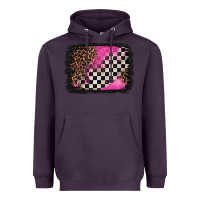 Plum racing leopard background Heavyweight Hoodie - Jasminsmagicworld
