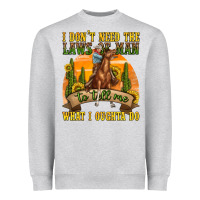 Heather Grey western rodeo Heavyweight Sweatshirt - texasbilliewilder