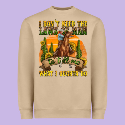 Heavyweight Sweatshirt western rodeo