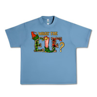 Pebble Blue whar the elf  christmas Urban Heavy Tee - RanaPortraitStore