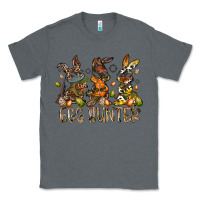 Charcoal Heather egg hunter Classic Tee - RacoonDesign
