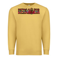 Antique Gold hermana floral aztec leopard Premium Sweatshirt - Jasminsmagicworld