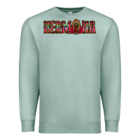 Seafoam hermana floral aztec leopard Premium Sweatshirt - Jasminsmagicworld