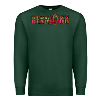 Sports Green hermana floral aztec leopard Premium Sweatshirt - Jasminsmagicworld
