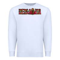 White hermana floral aztec leopard Premium Sweatshirt - Jasminsmagicworld