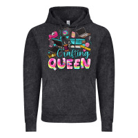 Vintage Black crafting queen Vintage Hoodie - JahusDesignShop