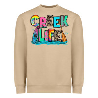 Mushroom creek life kayaking Heavyweight Sweatshirt - Zillion Design Studio