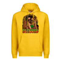 Lemon black couple blessed Premium Hoodie - NancyCooperArtShop