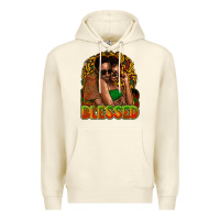 Sandshell black couple blessed Premium Hoodie - NancyCooperArtShop