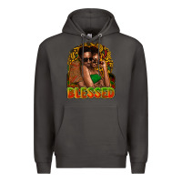 Smoke black couple blessed Premium Hoodie - NancyCooperArtShop