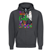 Smoke too cute to spook Zipper Hoodie - BundleAndBundleShop