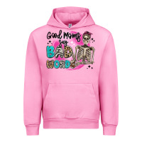 Fuchsia Pink good moms say bad words Urban Hoodie - Artiststas