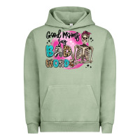 Pigment Oil Green good moms say bad words Urban Hoodie - Artiststas