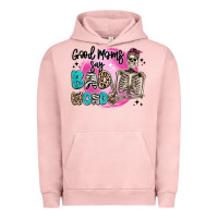 Pigment Salmon good moms say bad words Urban Hoodie - Artiststas