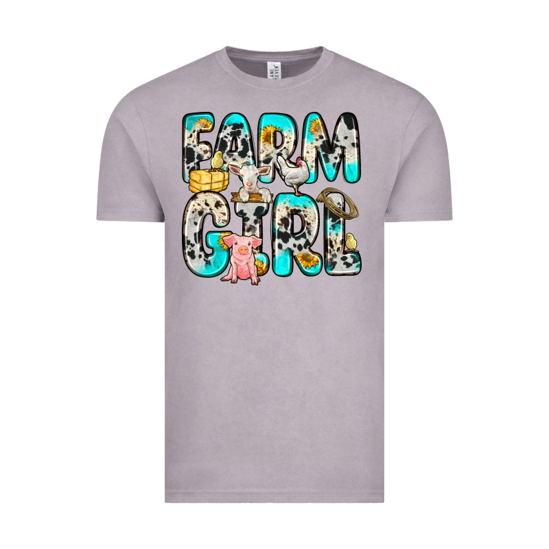 Farm Girl Vintage Tee by Zillion Design Studio | Teevron
