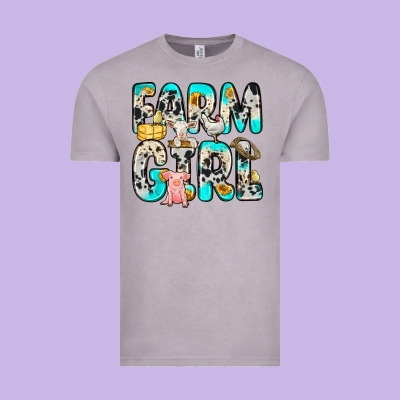 Farm Girl Vintage Tee Designed By Zillion Design Studio