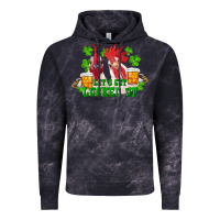 Cloud Black st. patricks day roosters lets get lucked up Vintage Hoodie - RanaPortraitStore