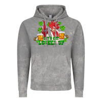 Cloud Rock st. patricks day roosters lets get lucked up Vintage Hoodie - RanaPortraitStore