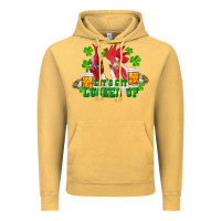 Vintage Mustard st. patricks day roosters lets get lucked up Vintage Hoodie - RanaPortraitStore