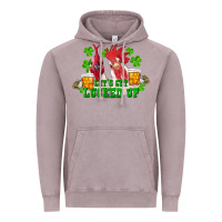 Vintage Zinc st. patricks day roosters lets get lucked up Vintage Hoodie - RanaPortraitStore