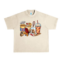 Sandshell bakery coffee cups Urban Heavy Tee - Zillion Design Studio
