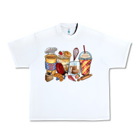 White bakery coffee cups Urban Heavy Tee - Zillion Design Studio