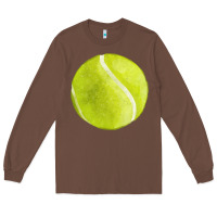 Chestnut tennis ball fa element 2 Long Sleeve Tee - FaDigitalArtStudio