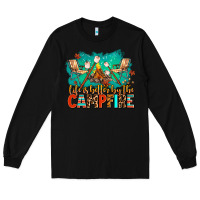 Black life is better by the campfire Long Sleeve Tee - AdoDesignShop