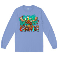 Colony Blue life is better by the campfire Long Sleeve Tee - AdoDesignShop