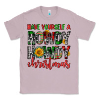 Lilac have yourself a rowdy howdy christmas Classic Tee - FaDigitalArtStudio