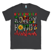 Smoke have yourself a rowdy howdy christmas Classic Tee - FaDigitalArtStudio