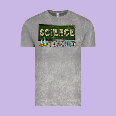 Science Teacher Vintage Tee Designed By Texasbilliewilder