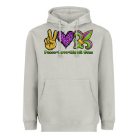Moon Dust peace love mardi gras Heavyweight Hoodie - Jasminsmagicworld