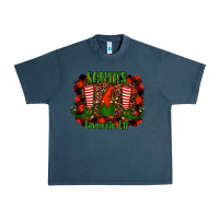 Midnight Navy santa's favorite elf Urban Heavy Tee - RanaPortraitStore