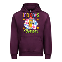 Mauve Wine 100 days sharper Urban Hoodie - Artiststas