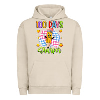 Pigment French Oak 100 days sharper Urban Hoodie - Artiststas