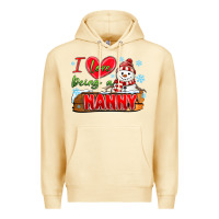 Pina Colada i love being a nanny Premium Hoodie - MaliasSmallBusiness