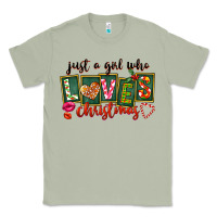 Matcha Just A Girl Who Loves Christmas Classic Tee - FaDigitalArtStudio