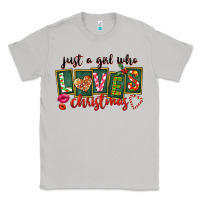 Moon Dust Just A Girl Who Loves Christmas Classic Tee - FaDigitalArtStudio
