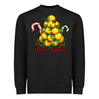 Black merry christmas lacrosse Heavyweight Sweatshirt - RanaPortraitStore
