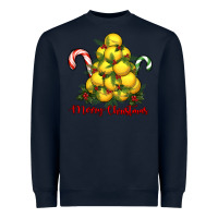 Navy merry christmas lacrosse Heavyweight Sweatshirt - RanaPortraitStore